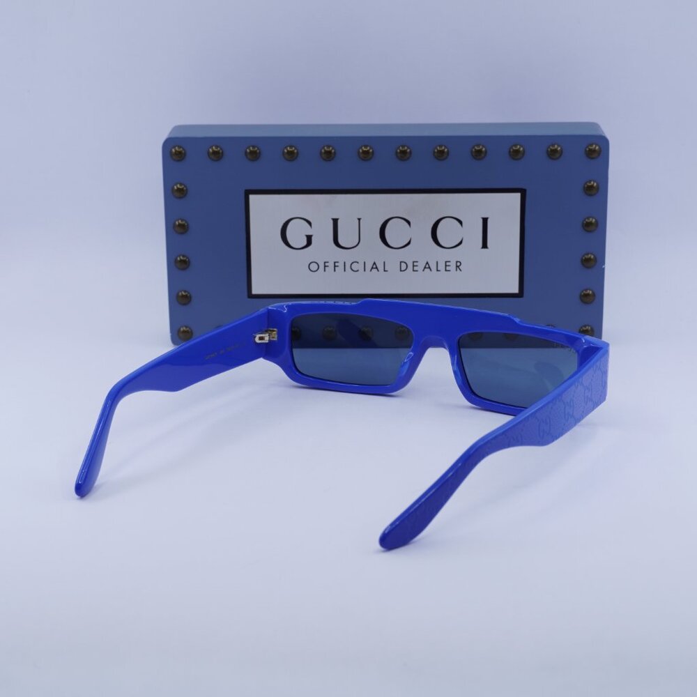 Final Price! Gucci GG1592S 004 Blue Sunglasses - Picture 10 of 11